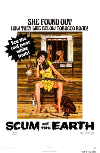 Scum Of The Earth Movie Mini poster 11inx17in