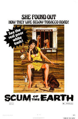 Scum Of The Earth Metal Movie Poster 8in x 12in