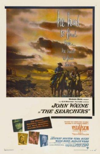 Searchers movie poster Sign 8in x 12in