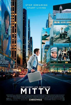 Secret Life Of Walter Mitty Metal Print 8in x 12in