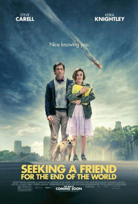 Seeking A Friend For The End Of The World Metal Movie Poster 8in x 12in