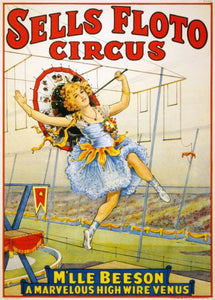 Vintage Circus Poster 16"x24" On Sale The Poster Depot