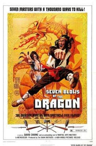 Seven Blows Of Dragon Movie poster (61cm x 91cm) for sale cheap United States USA