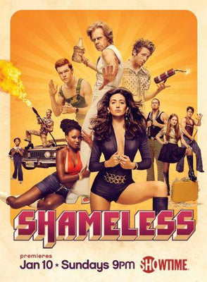 Shameless poster tin Metal Print Wall Art