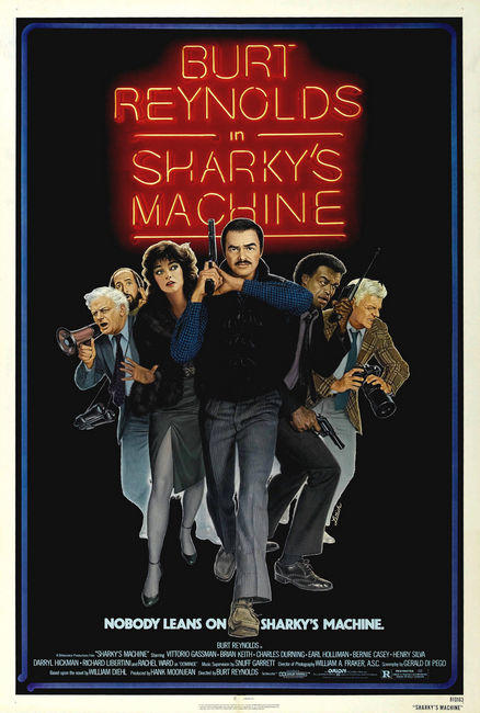 sharkys machine poster