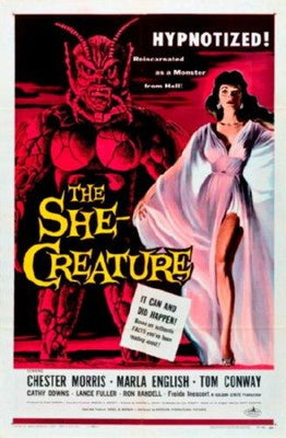 The She Creature Metal Movie Poster 8in x 12in The Poster Depot
