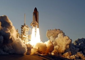 Space Shuttle Launch mini poster 11x17 #01