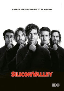 Silicon Valley poster tin sign Wall Art