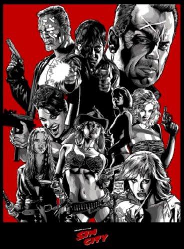 Sin City Movie Poster 24inx36in (61cm x 91cm) - Fame Collectibles
