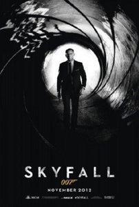 Skyfall movie poster Sign 8in x 12in