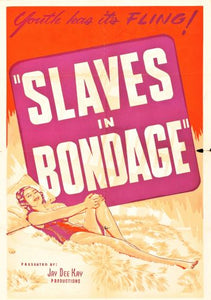 Slaves In Bondage Movie Mini poster 11inx17in