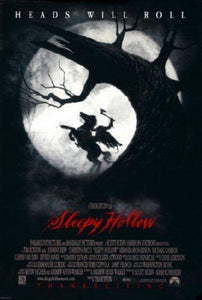 Sleepy Hollow movie poster Sign 8in x 12in