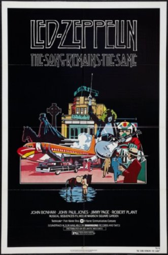 The Song Remains The Same Posterled zeppelin 11x17 Mini Poster