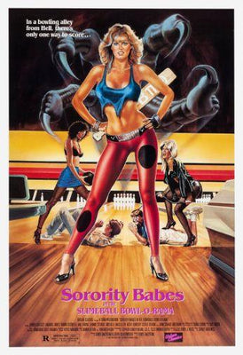Sorority Babes Metal Movie Poster 8in x 12in