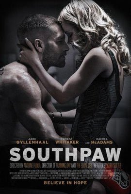 Southpaw Metal Movie Poster 8in x 12in