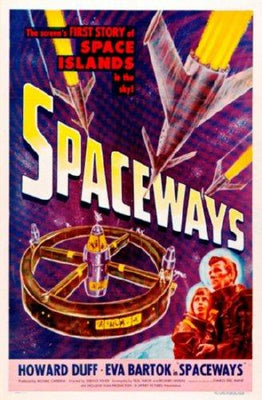 Spaceways Metal Movie Poster 8in x 12in