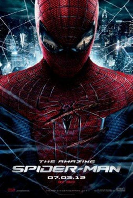 Spiderman movie poster Metal Print 8in x 12in