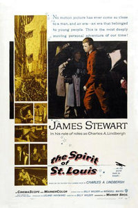 Spirit Of St. Louis movie poster Sign 8in x 12in