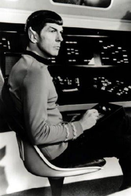 Spock poster tin Metal Print Wall Art