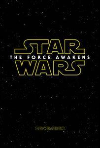 Star Wars The Force Awakens Movie Mini poster 11inx17in