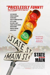 State And Main movie poster Sign 8in x 12in