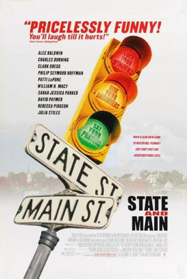 State And Main Metal Movie Poster 8in x 12in