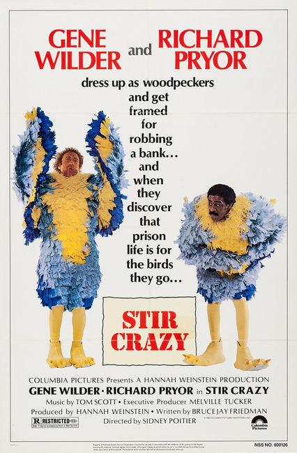 Stir Crazy Movie poster for sale cheap United States USA