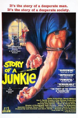 Story Of A Junkie Metal Print 8in x 12in
