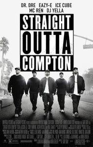 Straight Outta Compton movie poster Sign 8in x 12in