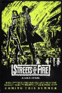 Streets Of Fire poster for sale cheap United States USA