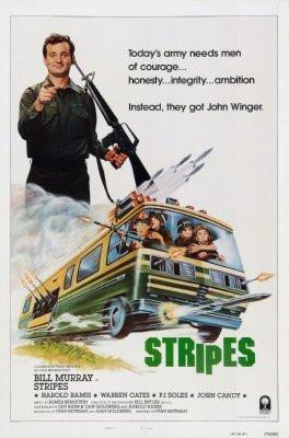 Stripes Movie Poster 27inx40in The Poster Depot