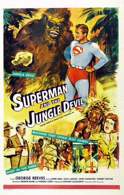 Superman And The Jungle Devil Movie Poster On Sale United States