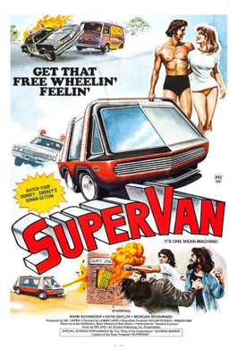 Supervan Movie poster 11inx17in The Poster Depot