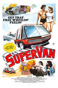 Supervan movie poster Sign 8in x 12in