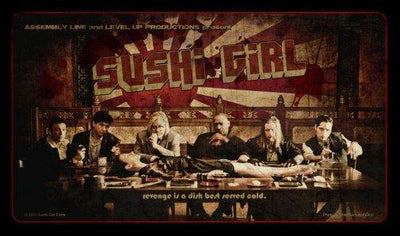 Sushi Girl Metal Print 8in x 12in The Poster Depot
