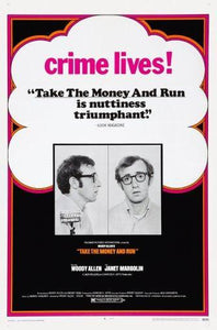 Take The Money And Run movie poster Sign 8in x 12in