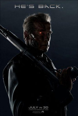 Terminator Genisys Metal Movie Poster 8in x 12in The Poster Depot