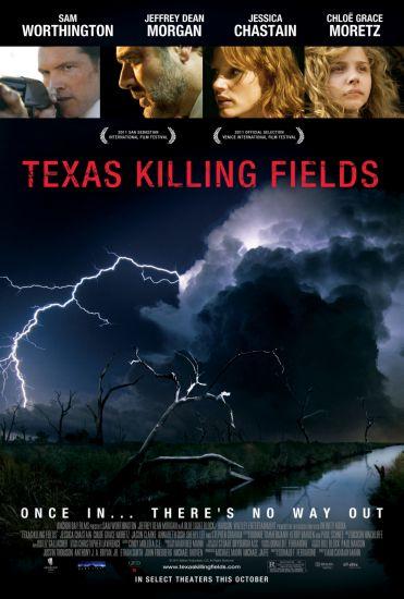 Texas Killing Fields Metal Movie Poster 8in x 12in