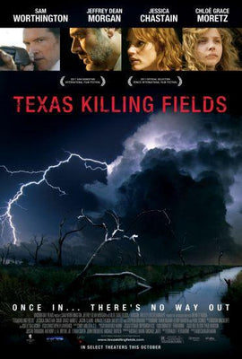 Texas Killing Fields Metal Movie Poster 8in x 12in