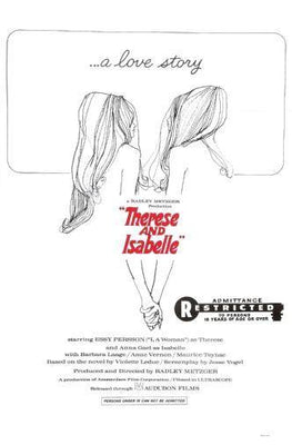 Therese And Isabelle Movie Poster Metal Poster Choose Style The Poster Depot