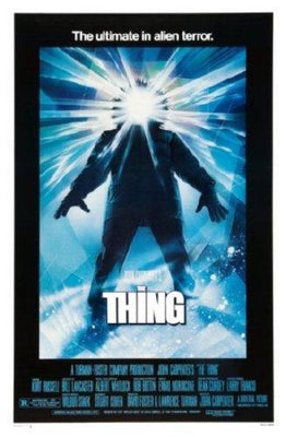 The Thing movie poster Metal Print 8in x 12in