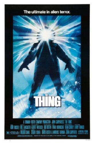 The Thing movie poster Sign 8in x 12in