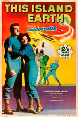 This Island Earth Metal Movie Poster 8in x 12in The Poster Depot