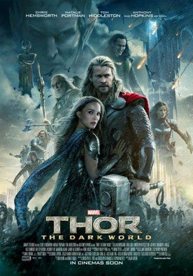Thor The Dark World Metal Movie Poster 8in x 12in The Poster Depot