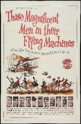 Those Magnificent Men Flying Machines Metal Print 8in x 12in