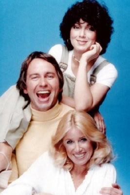 Threes Company Metal Poster Print 8in x 12in 12"x16" The Poster Depot