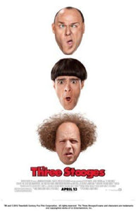 Three Stooges movie poster Sign 8in x 12in