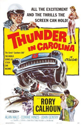 Thunder In Carolina Metal Movie Poster 8in x 12in