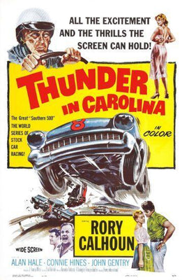 Thunder In Carolina movie poster Metal Print 8in x 12in