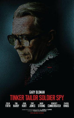 Tinker Tailor Soldier Spy Metal Movie Poster 8in x 12in